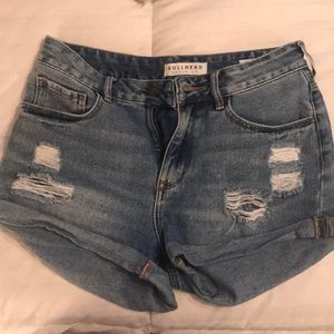 Bullhead denim shorts